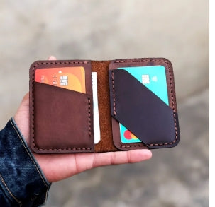 Everyday Carry Leather Bifold Wallet