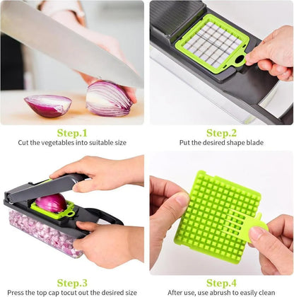 16 in one vegetable cuttter and slicer